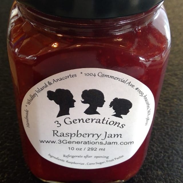 3 Generations Jam - Raspberry.