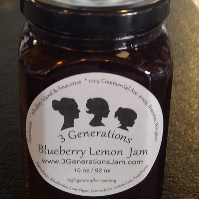 3 Generations Jam - Blueberry Lemon.